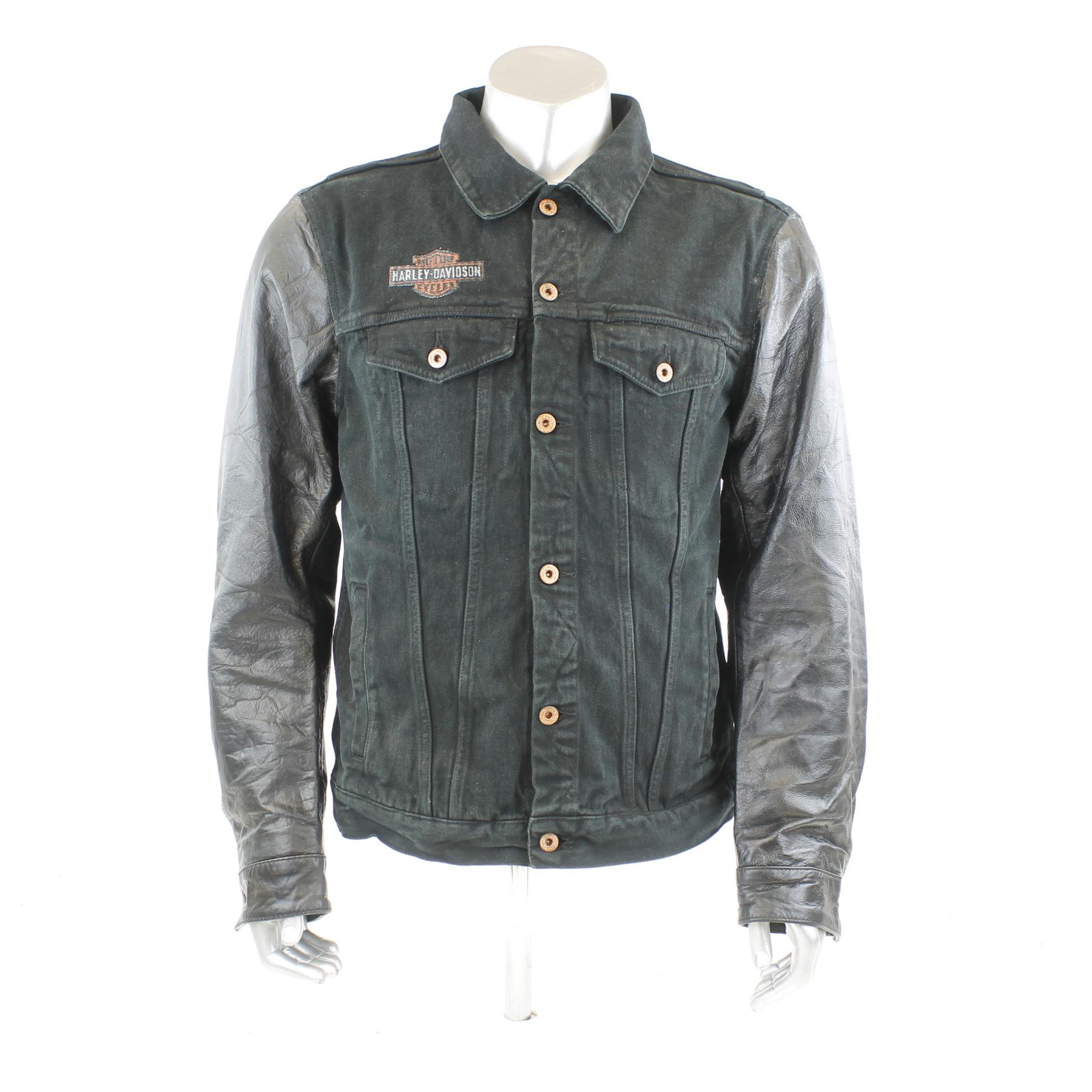 jaqueta harley davidson jeans