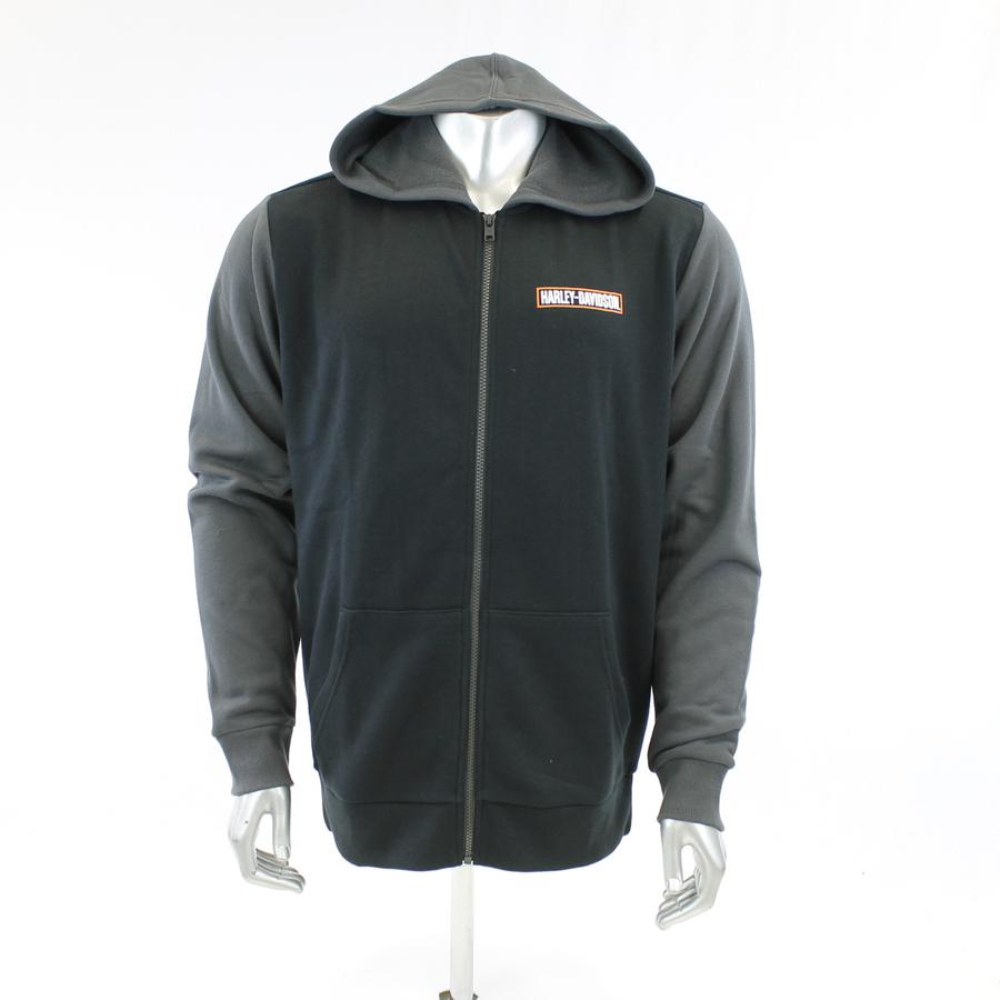 harley davidson grey moletom com capuz