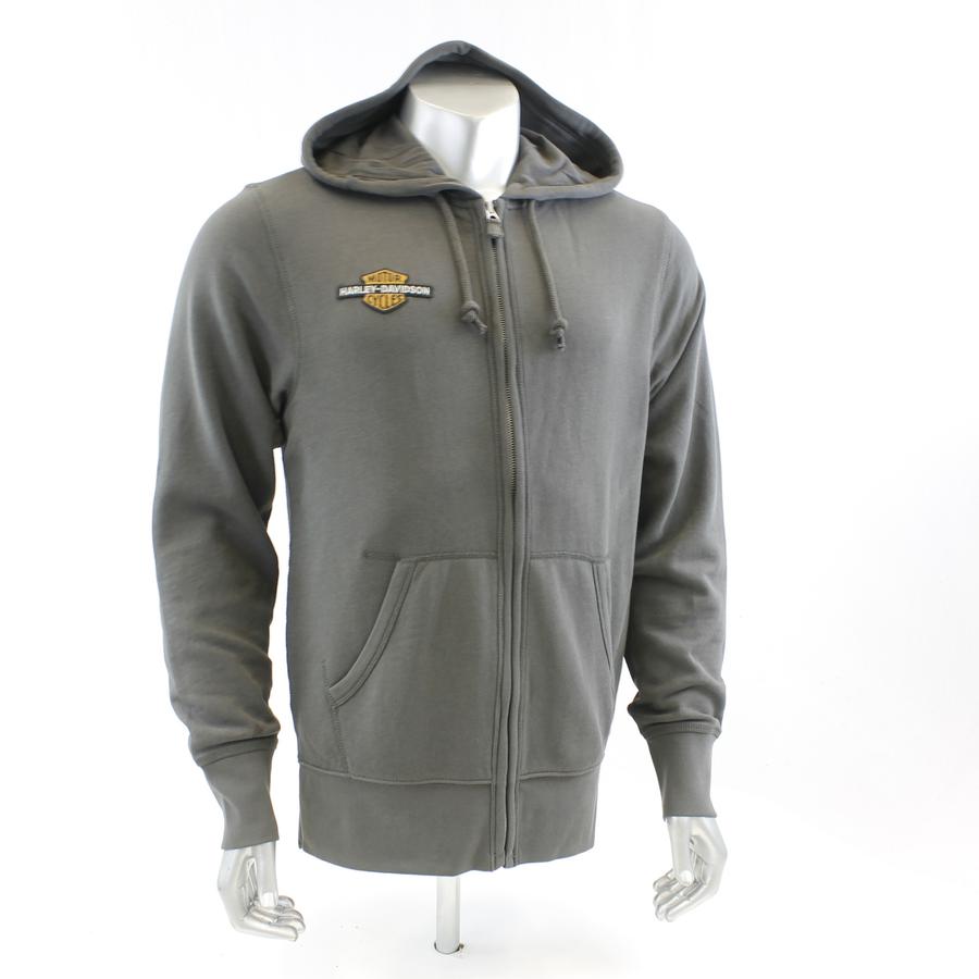 open gate full zip moletom com capuz